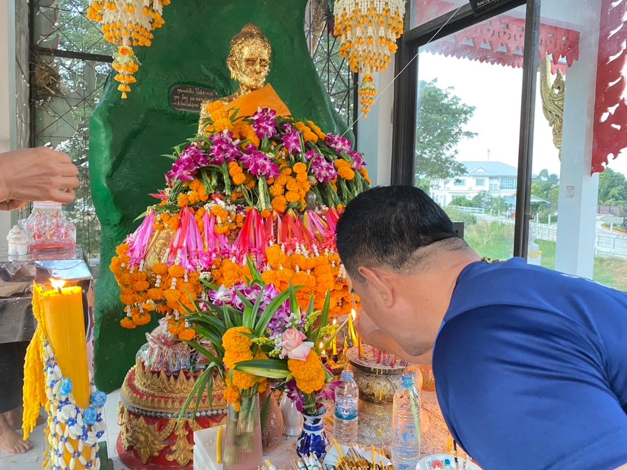 ทำบุญปีใหม่ศาลาหลวงพ่อผอม