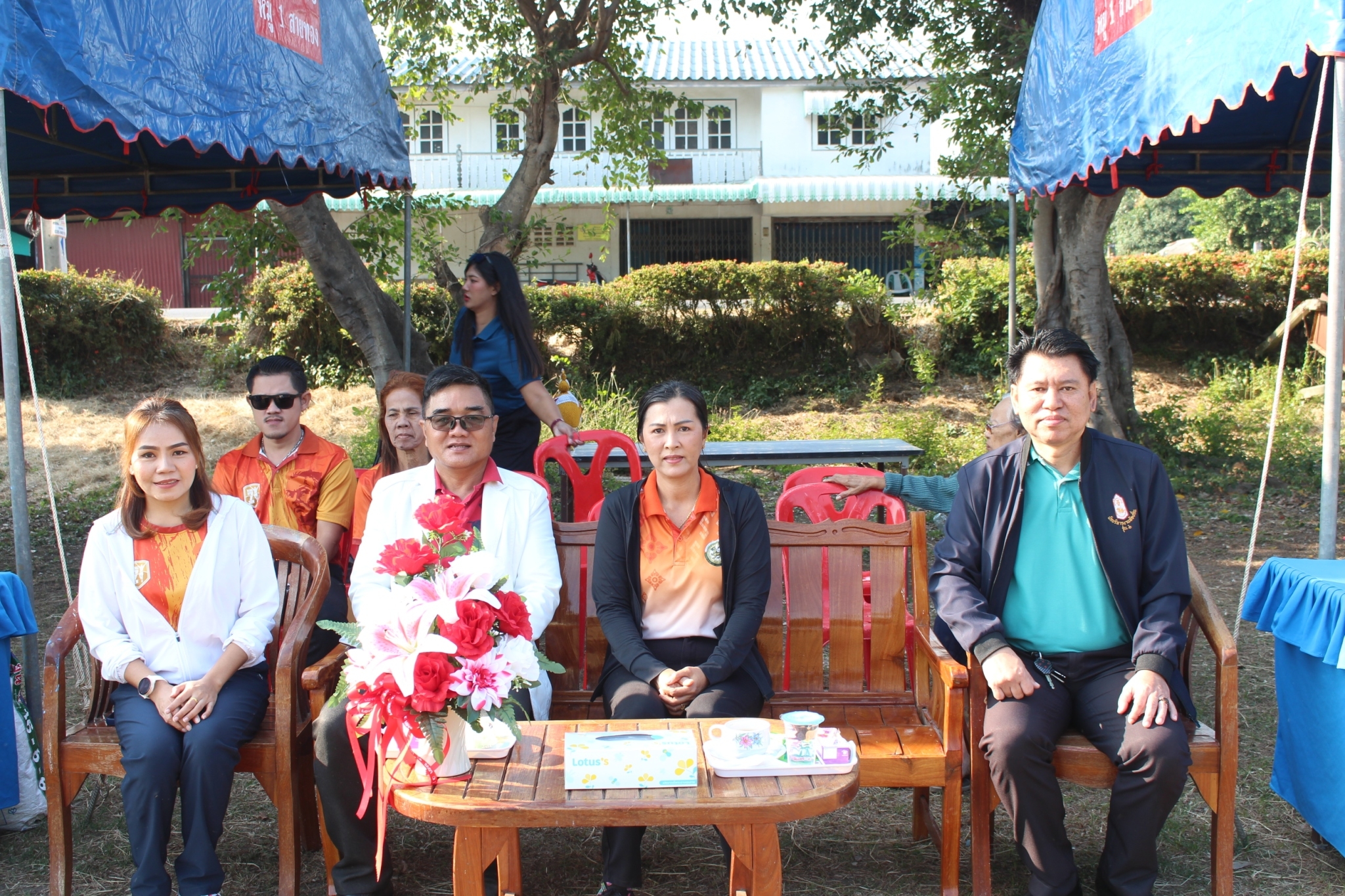 ร่วมงานกีฬาสีโรงเรียนชุมชนวัดพายทอง