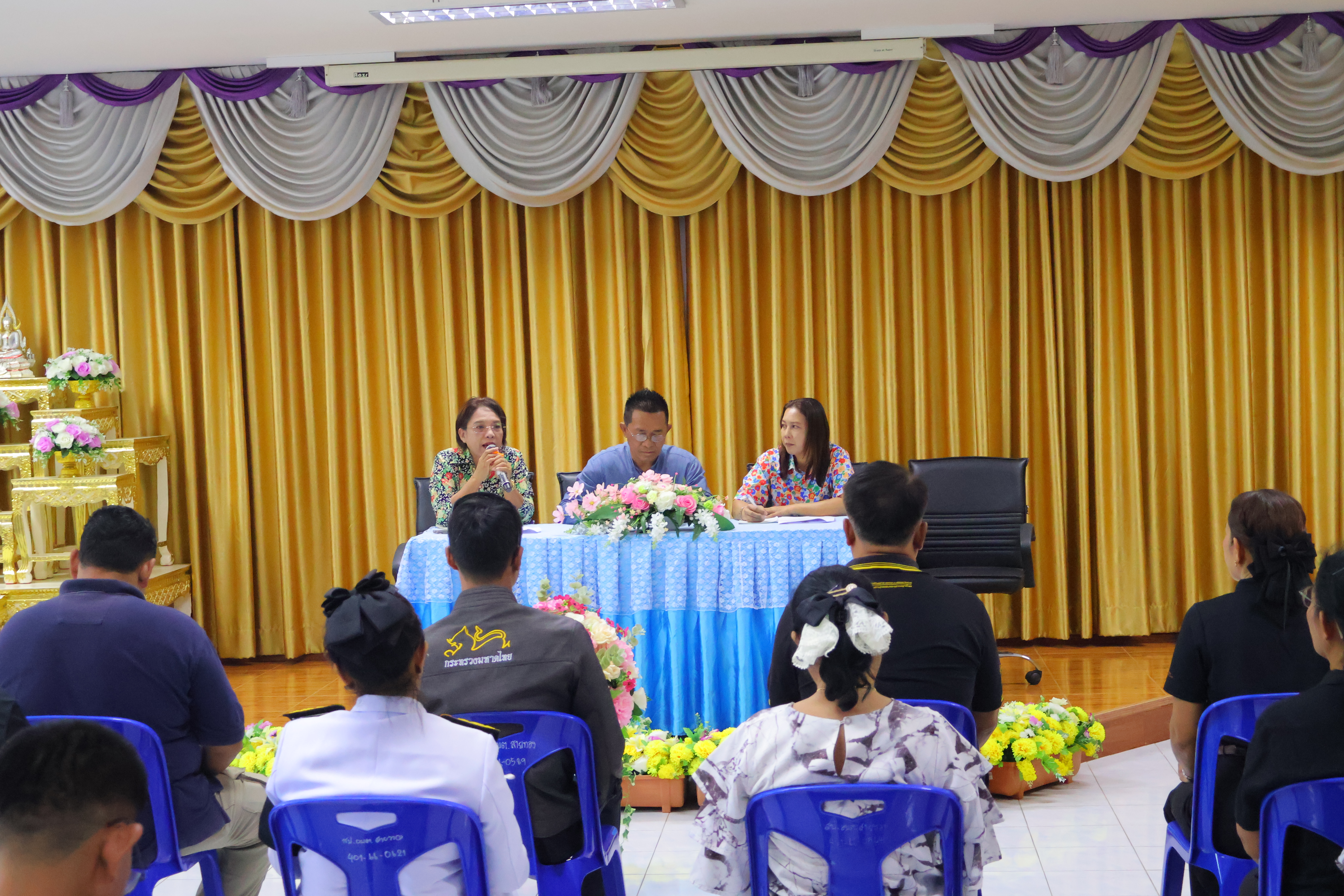 ประชุมคณะกรรมการศาลาหลวงพ่อผอม เพื่อเตรียมความพร้อมในการจัดงาน “โครงการสรงน้ำหลวงพ่อผอม ประจำปี 2569”